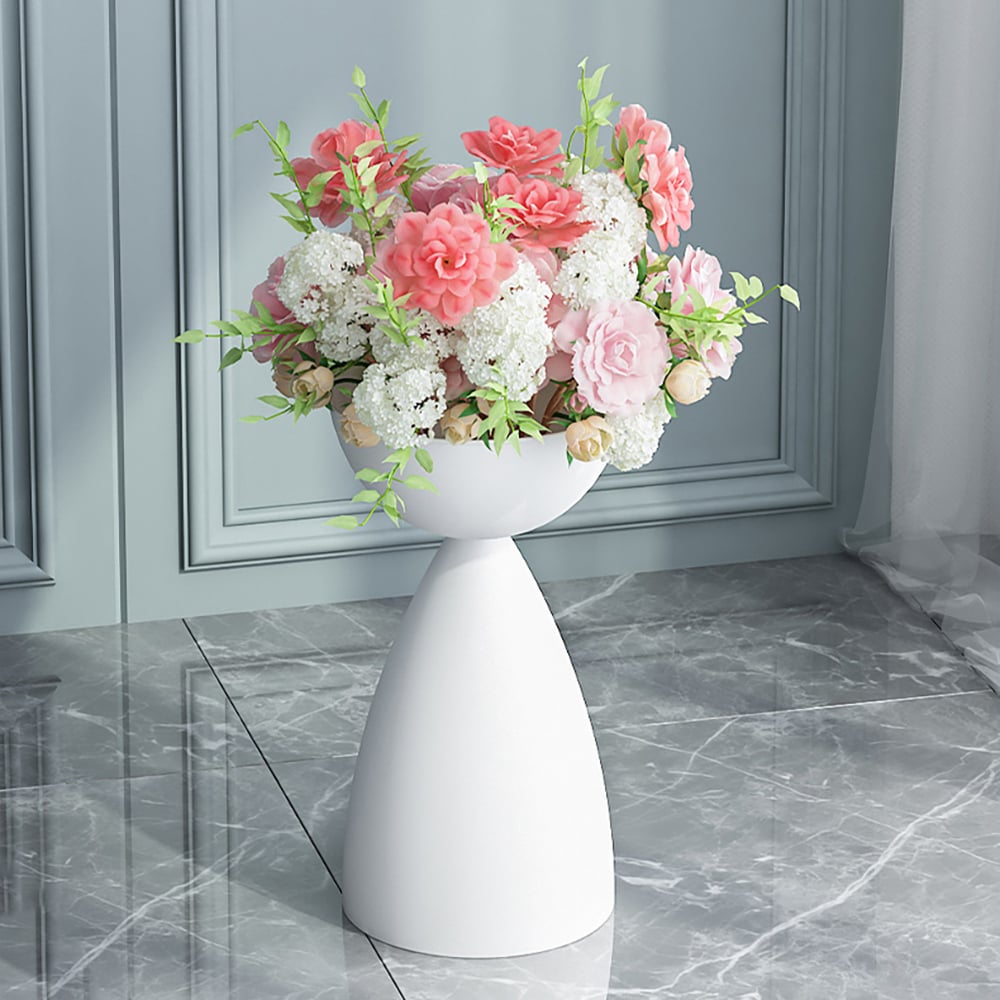 Nordic Plant Stand Balcony Indoor Plant Pot in Metal window image