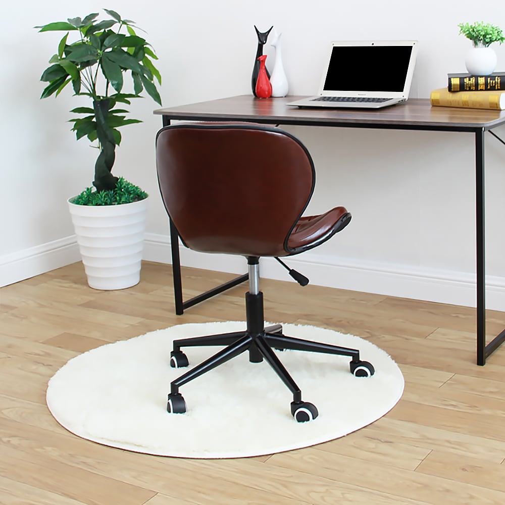 Bürostuhl Kunstleder drehbarer Arbeitsstuhl verstellbare Höhe Schaufensterbilder