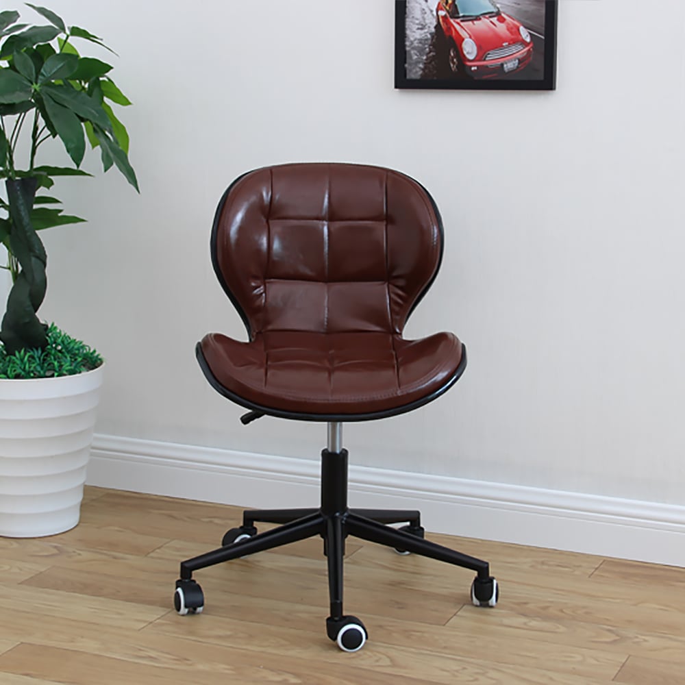 Bürostuhl Kunstleder drehbarer Arbeitsstuhl verstellbare Höhe Schaufensterbilder