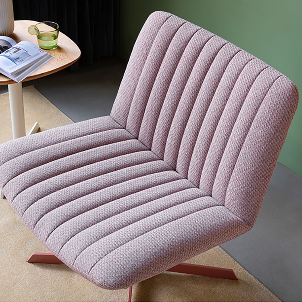 Modern Side Chair Adjustable Accent Chair Velvet Vanity Chair with Solid Back window image