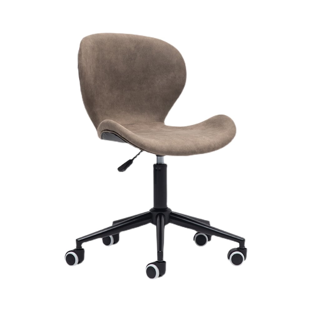 Armless Leather-Aire Office Chair Ergonomic Swivel Task Chair window image