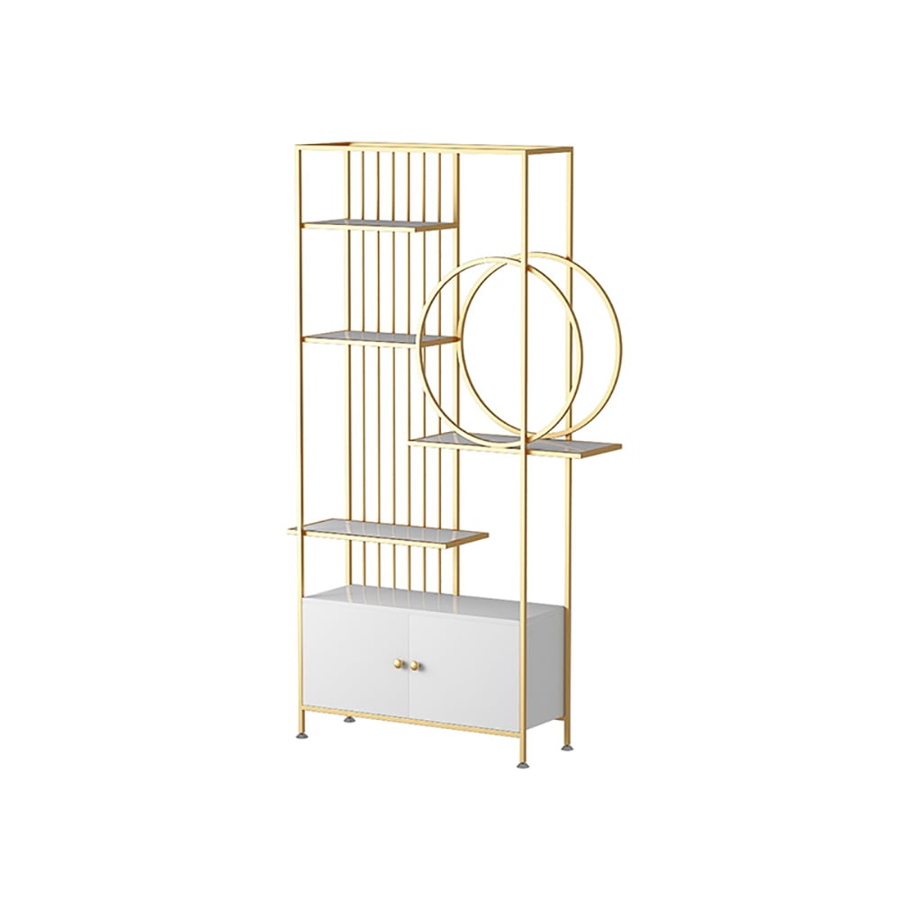 Moderne Etagere boekenplank met deur 5 lagen Vensterafbeelding