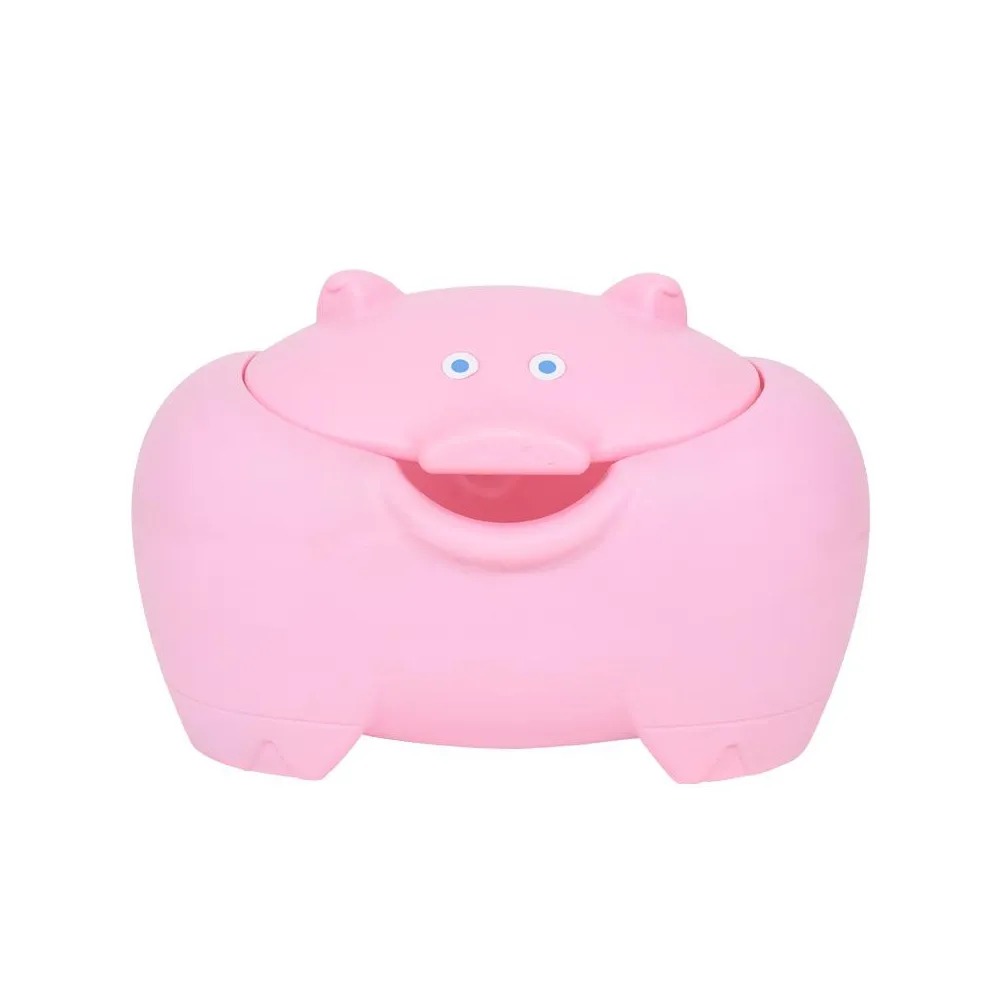 Kids Storage Box for Toys Snacks Cute Cartoon Pink window image