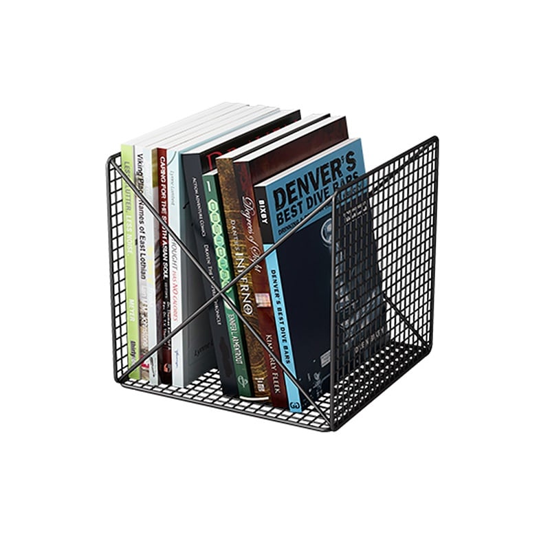 Stylish Decorative Magazine Rack in Black window image