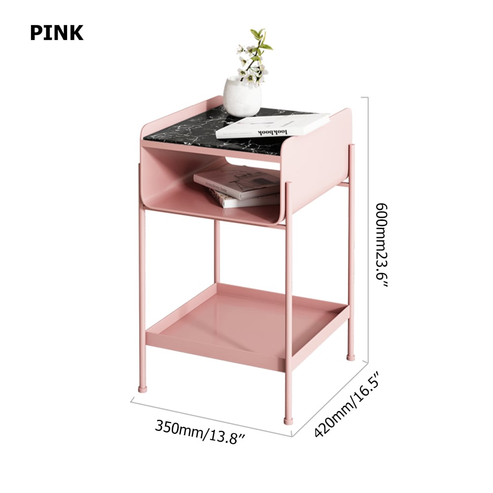 Étagères debout modernes en rose image de fenêtre