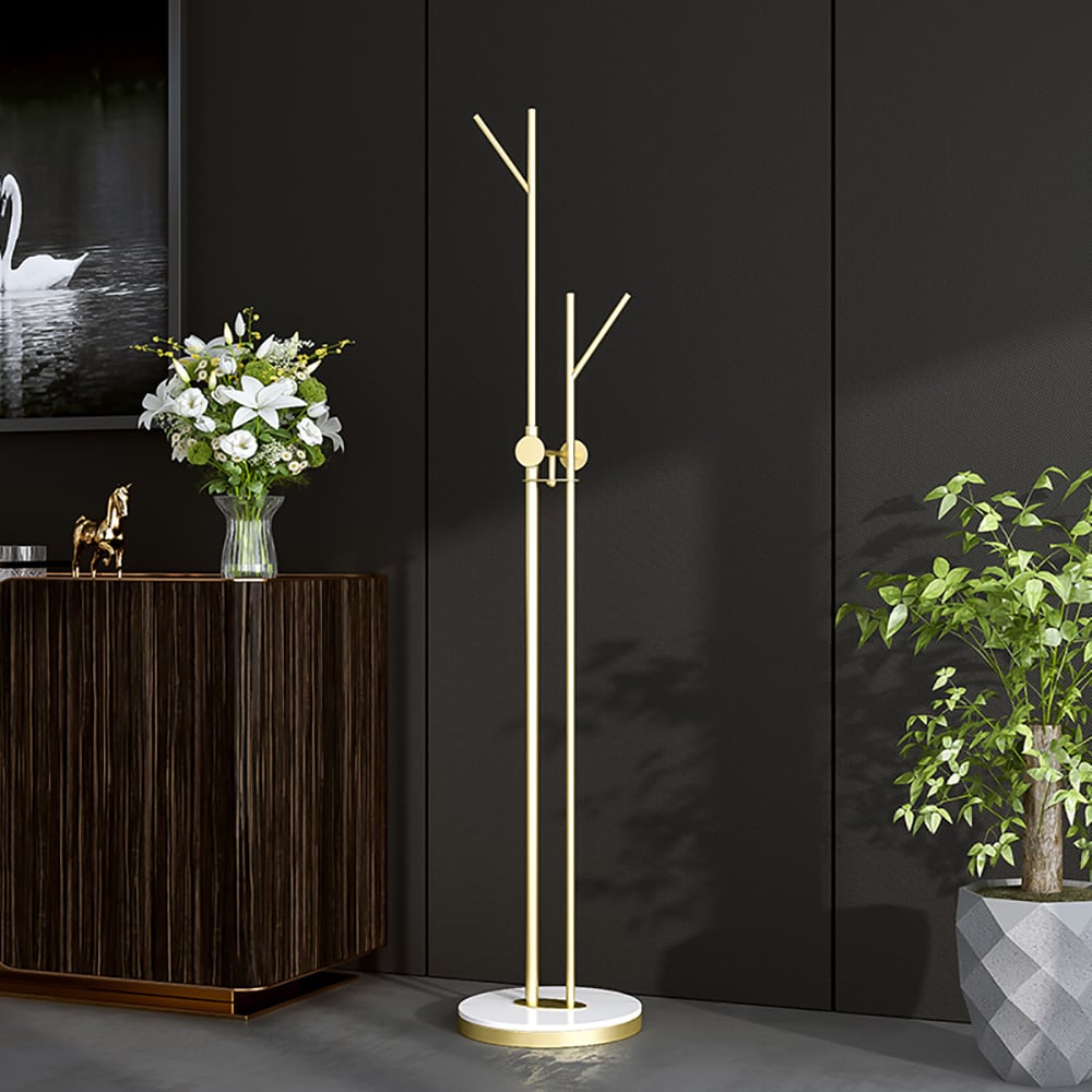 Rock Coat Racks Modern Sintered Stone Coat Rack in Gold|Homary