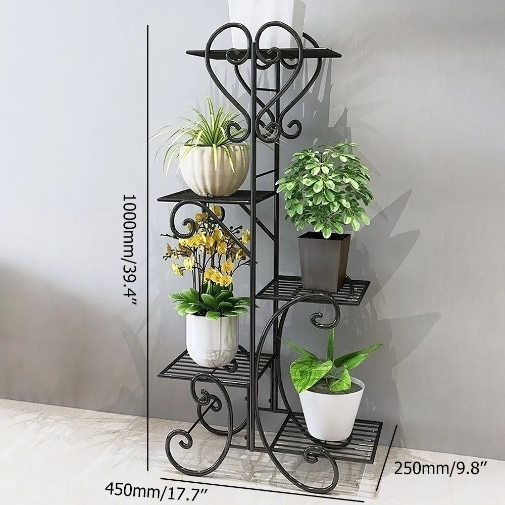 Continental Plant Stand in Antique Brass window image