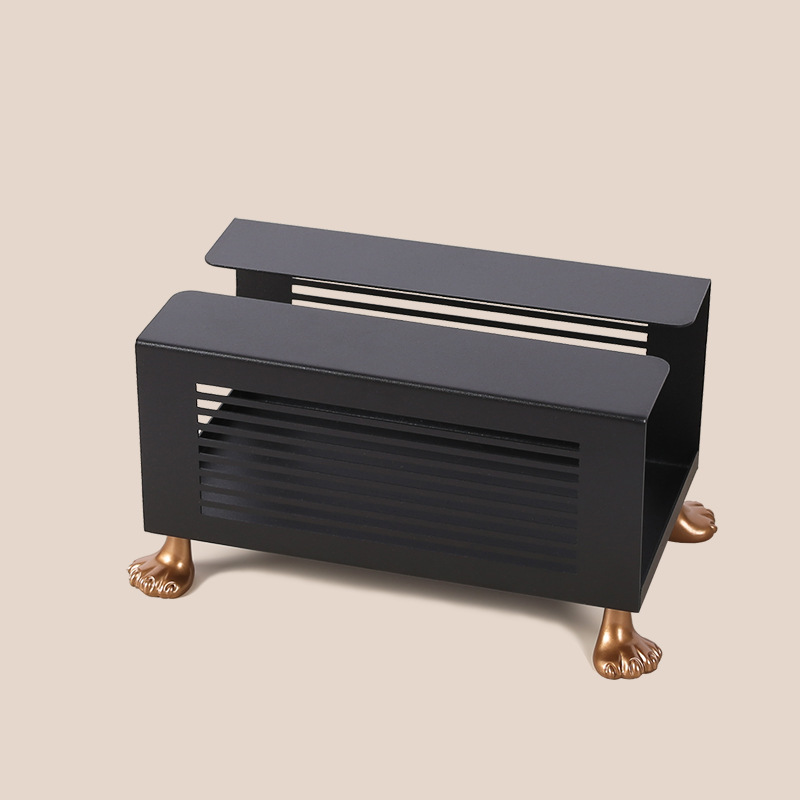 Modern Simple Pull-Out Tissue Box Holder with 4 Cat Legs window image