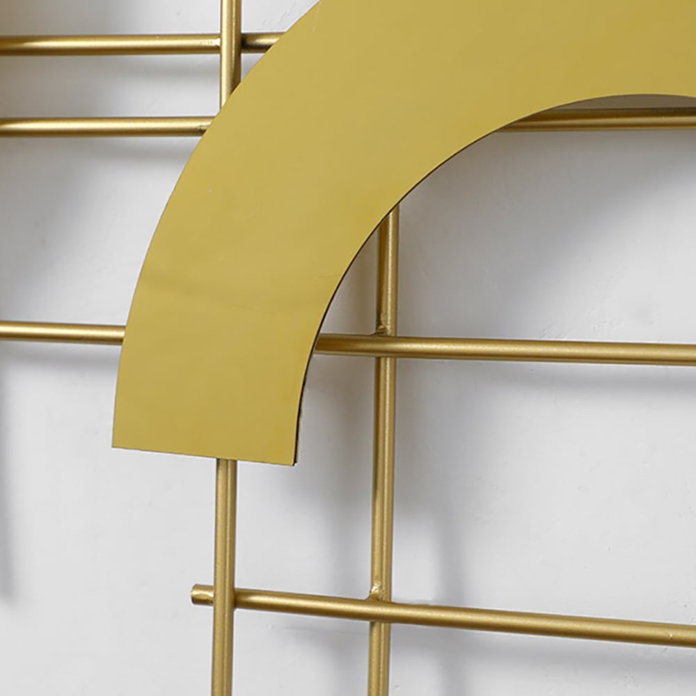 Cadre en forme d'onde de luxe 3D Poissons Décoration murale Canapé Fond Suspendu Art image de fenêtre