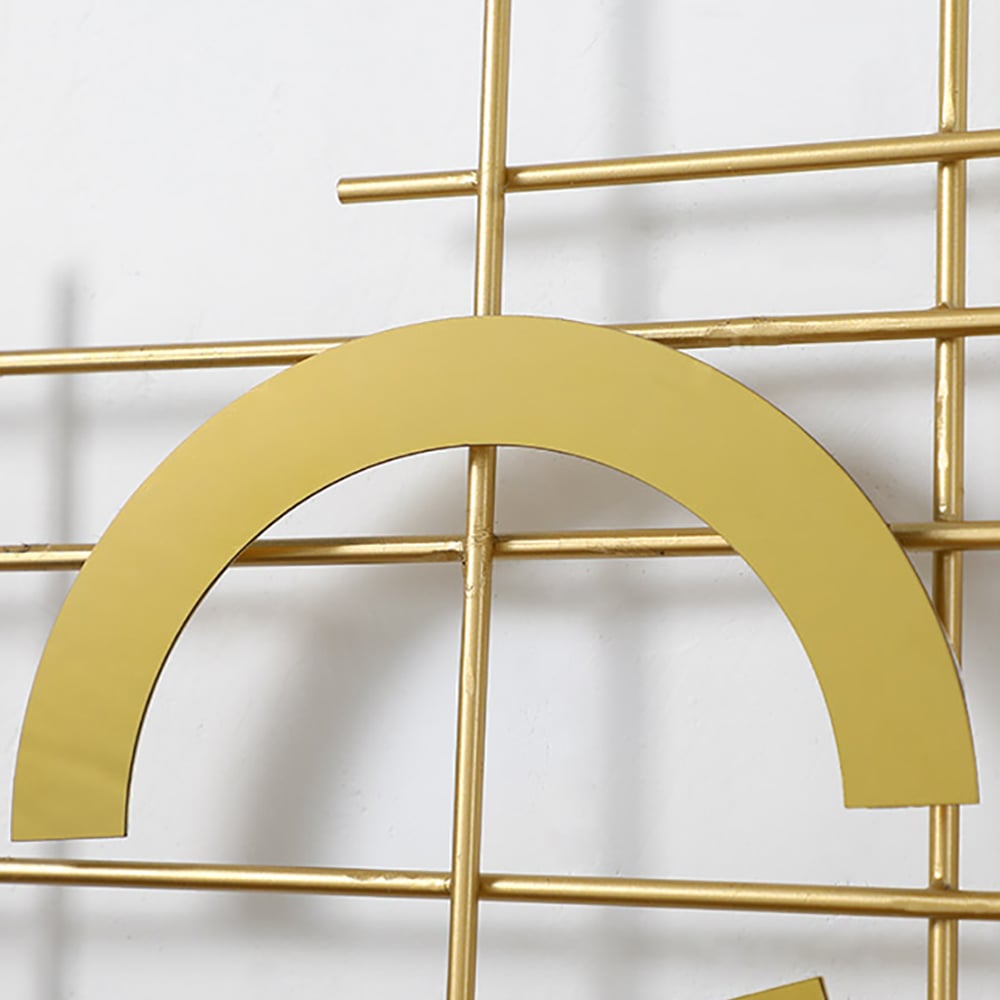 Cadre en forme d'onde de luxe 3D Poissons Décoration murale Canapé Fond Suspendu Art image de fenêtre