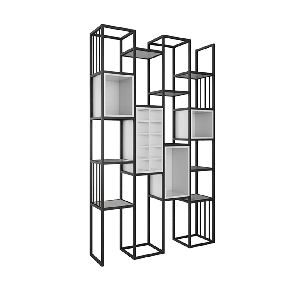 Étagère de luxe Etagere avec dossier ouvert image de fenêtre
