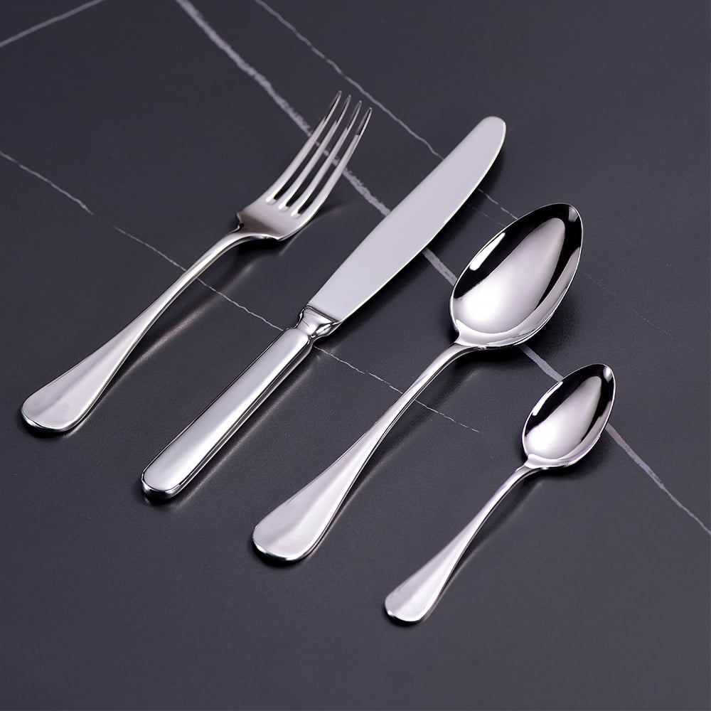72 Pieces 18/10 Stainless Steel Flatware Set Cutlery Set, Service for 18 window image