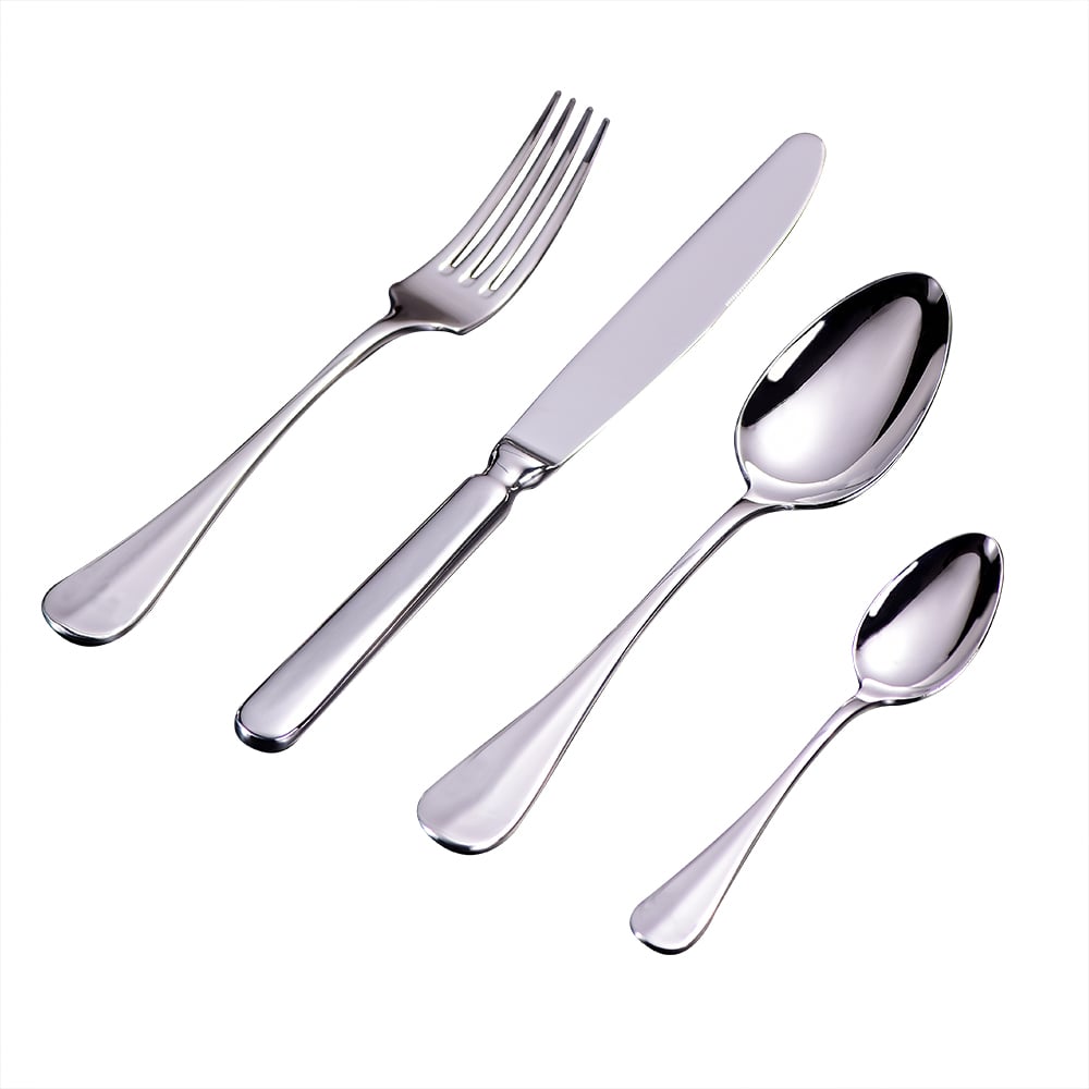 72 Pieces 18/10 Stainless Steel Flatware Set Cutlery Set, Service for 18 window image