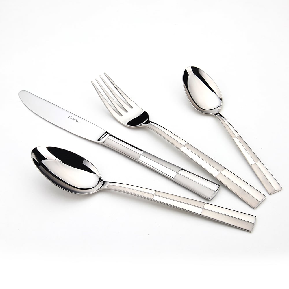 72 Pieces Stainless Steel Flatware Set Cutlery Set, Service for 18 window image