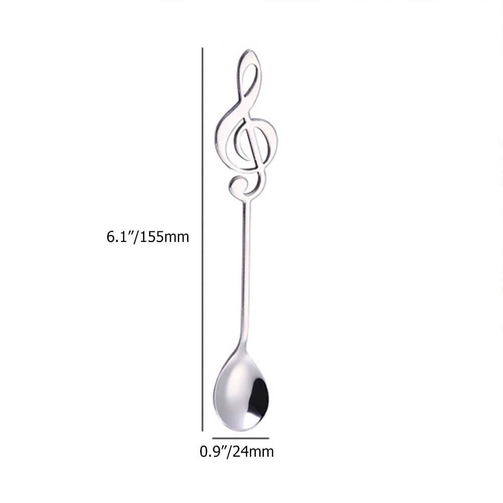 120 Pieces Creative Stainless Steel Flatware Set for Dessert of 5 Styles window image