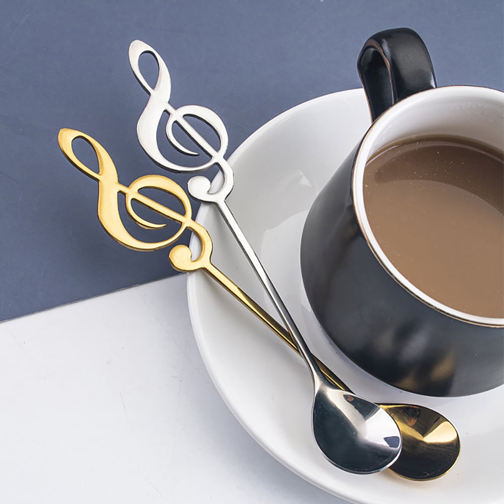 120 Pieces Creative Stainless Steel Flatware Set for Dessert of 5 Styles window image