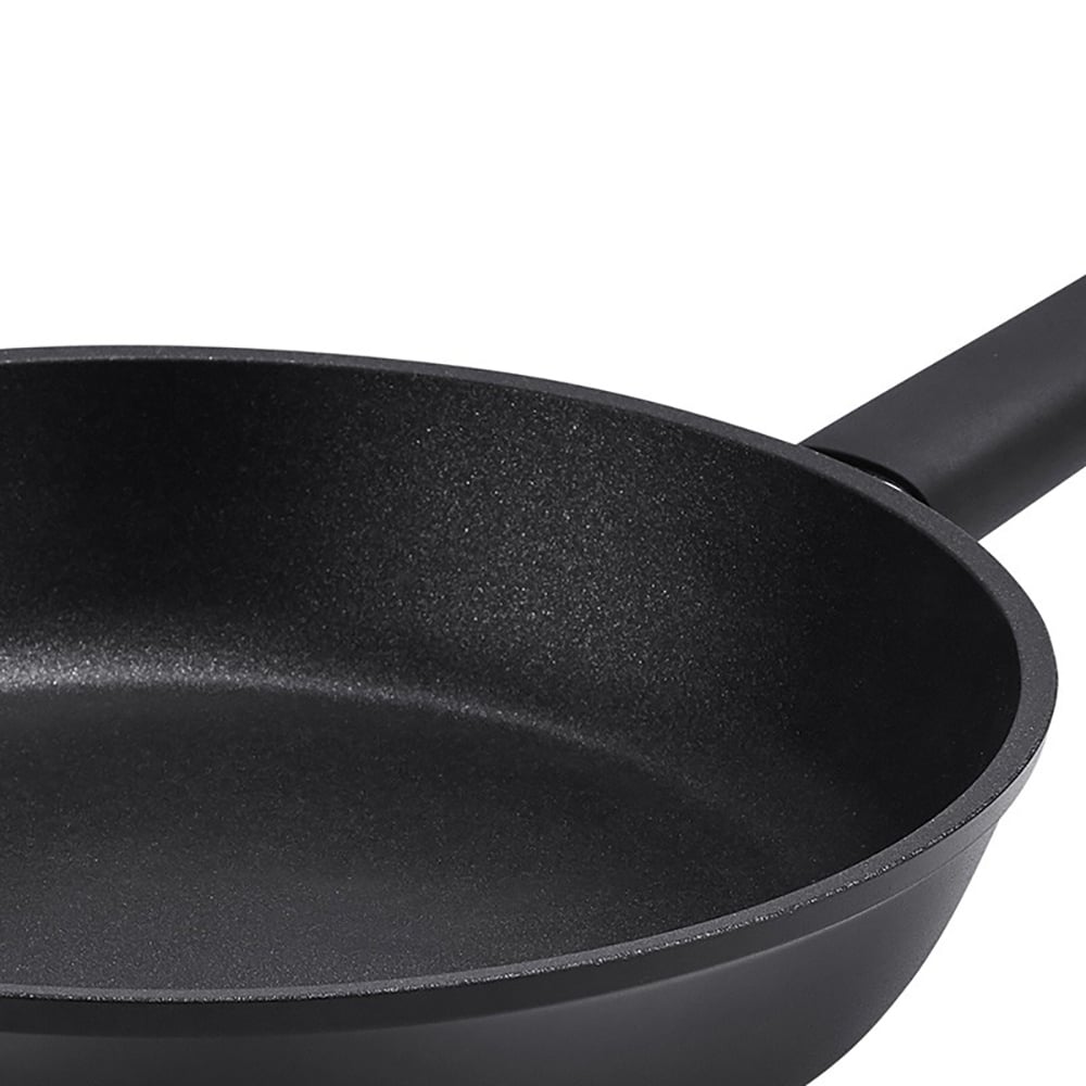 6 Pieces Nonstick Aluminum Cookware Set Antibacterial Cookware with Stay Cool Handle window image