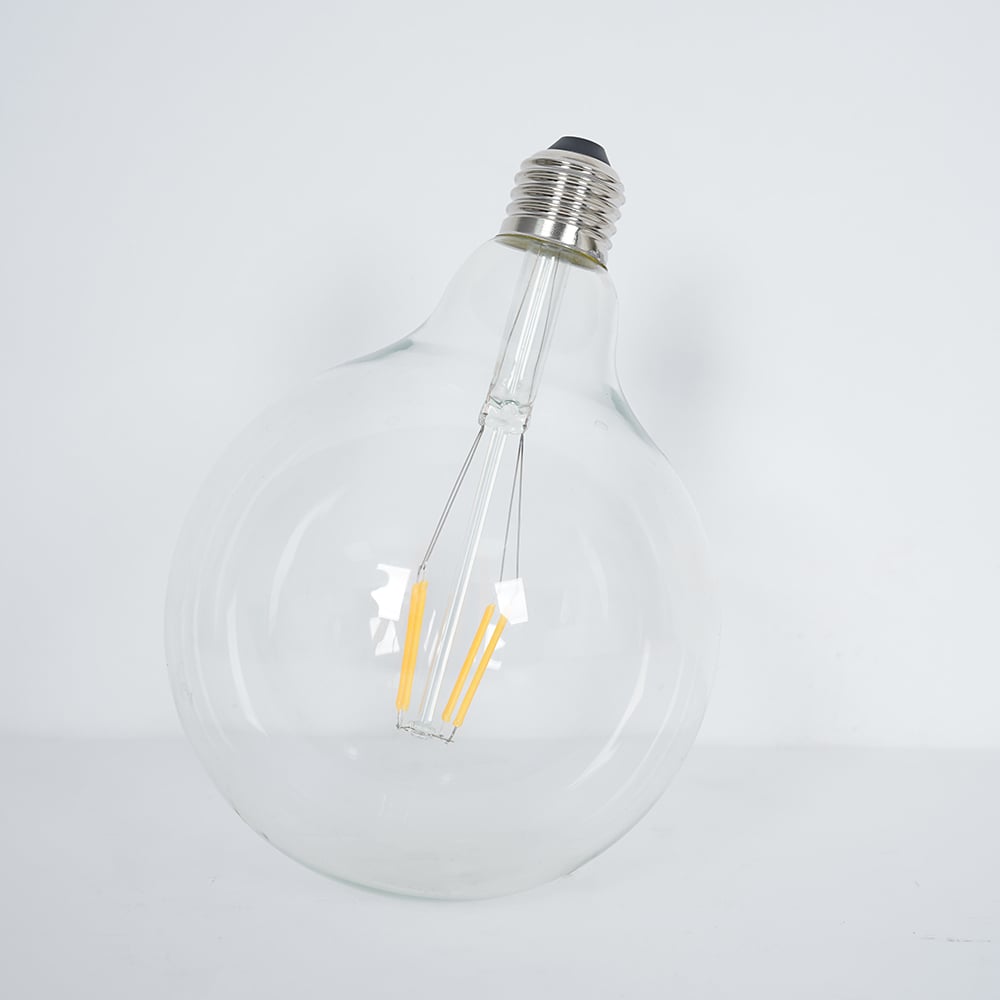 5" Extra Large LED Globe Light Bulb Warm Light 4W E26