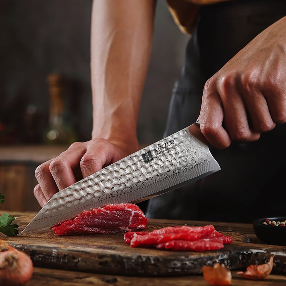 Ensemble de couteaux 3 pièces avec manche en bois de fer désert image de fenêtre