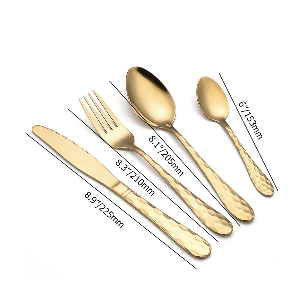 60 Pieces Stainless Steel Flatware Set Tableware Set, Service for 15 window image