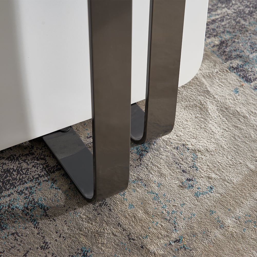 63" Modern Rectangular Sintered Stone Top Dining Table Table Only window image