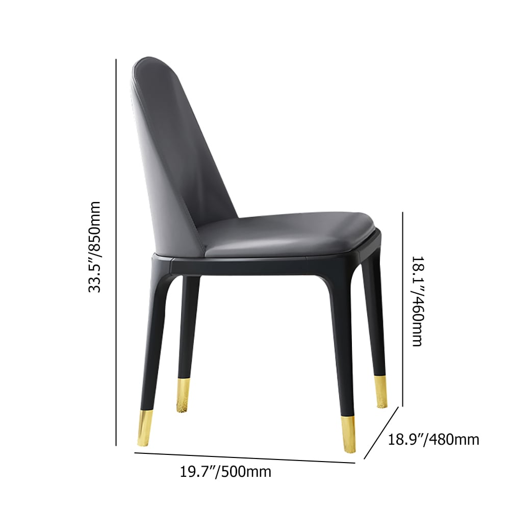 53.1" Modern Sintered Stone Top Dining Set of 5 with 4 Upholstered Chairs window image