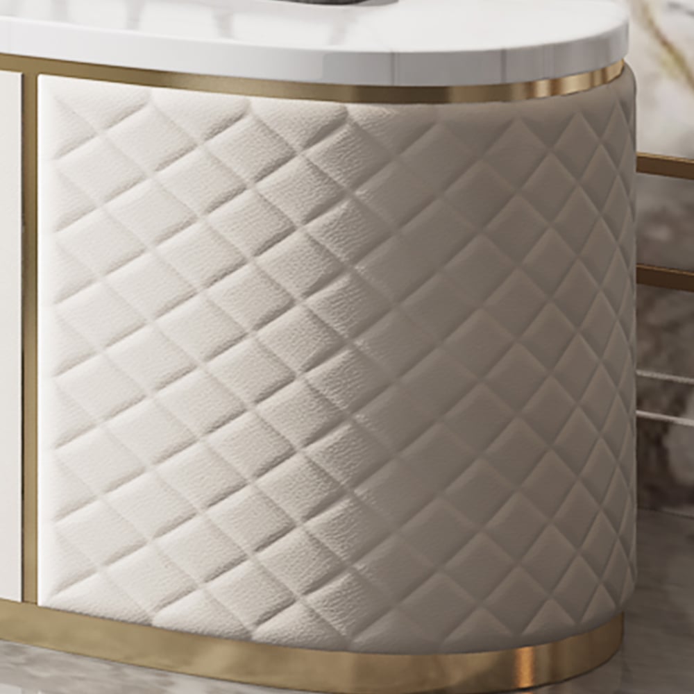 2000mm Contemporary Freestanding TV Stand with Doors TV Console window image