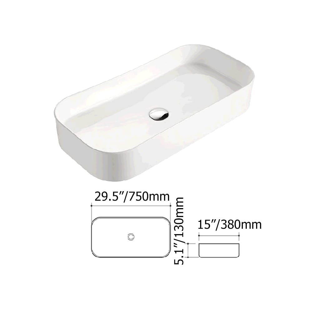 1200mm Modern White & Walnut Freestanding Bathroom Vanities Ceramic Basin with Drawers window image