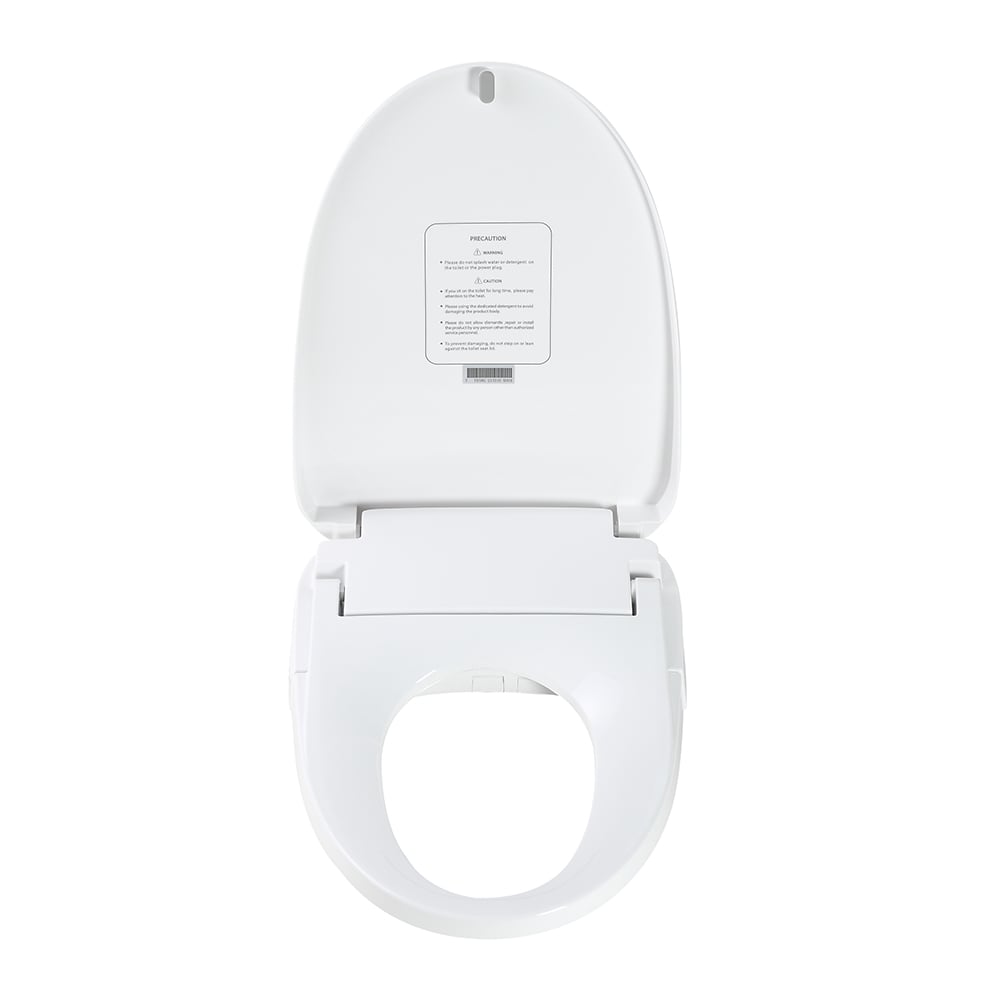 Elongated Automatic Self Clean Toilet Seat Cover Intelligent Toilet Seat Cover window image