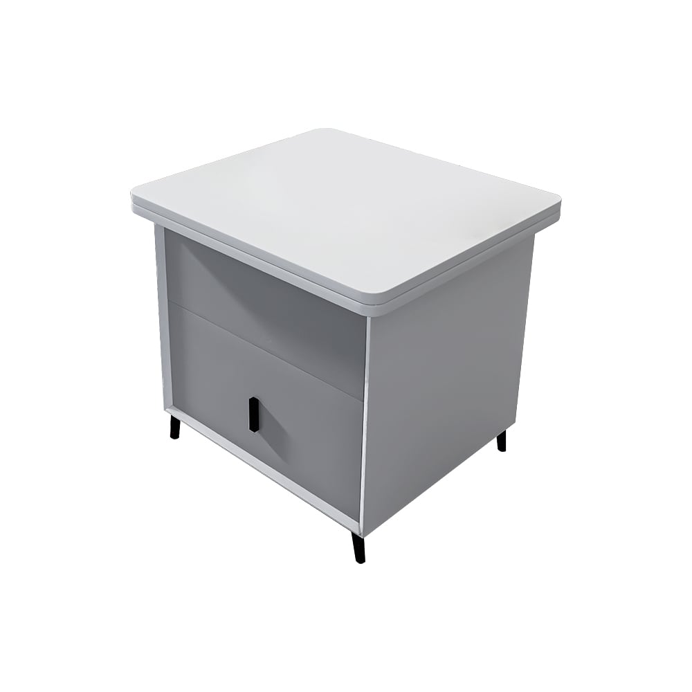 Contemporary Extendable Multifunctional Coffee Table with Drawers window image