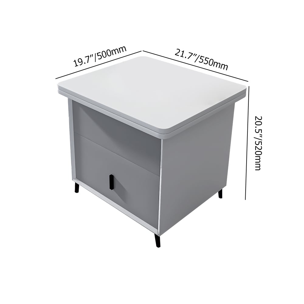 Contemporary Extendable Multifunctional Coffee Table with Drawers window image