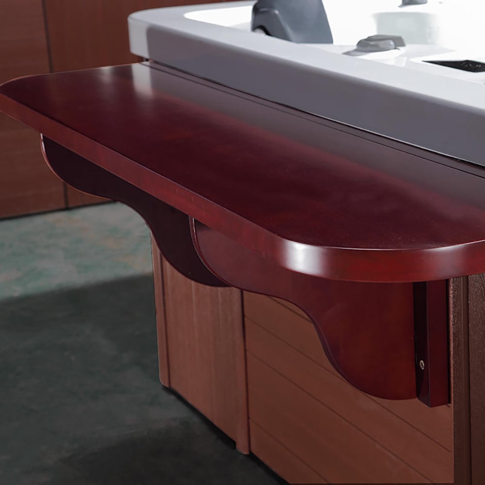 Bain de massage acrylique 2700 mm Spa extérieur 8 personnes 49-Jet avec ozonateur image de fenêtre