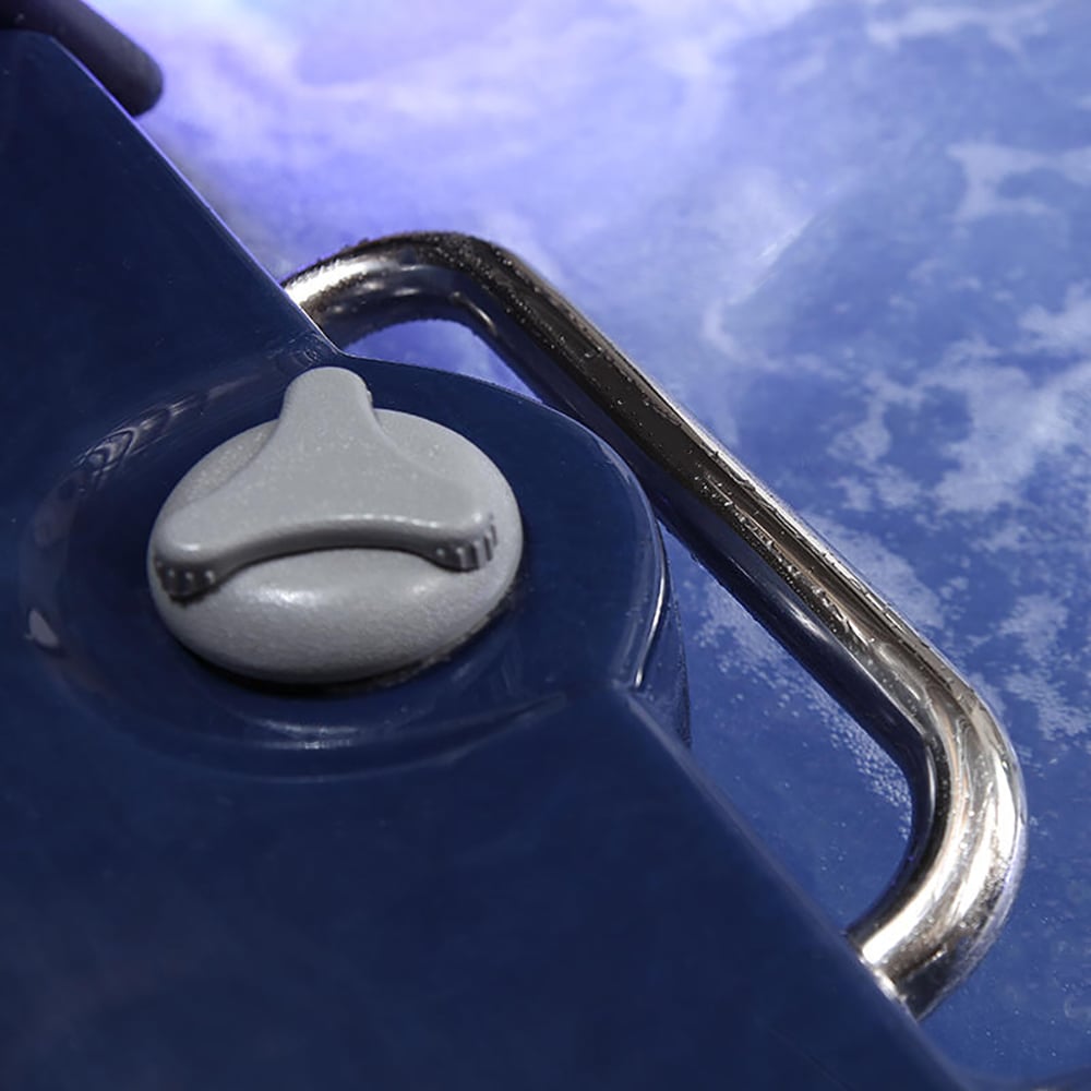 Baignoire de massage spa extérieure carrée en acrylique 2100 mm 6 personnes 67-Jet image de fenêtre