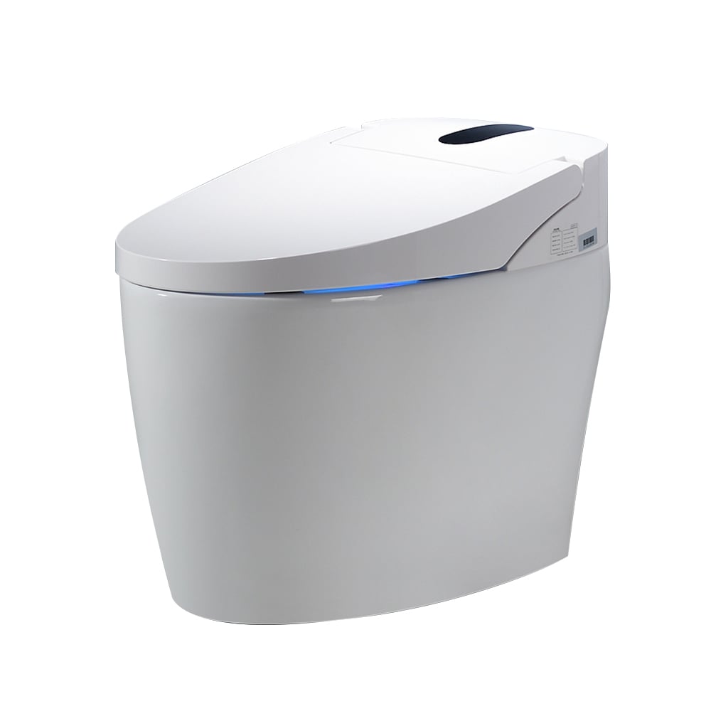 Smart Toilet Tankless Automatic Toilet One-Piece Floor Mounted Self Clean window image