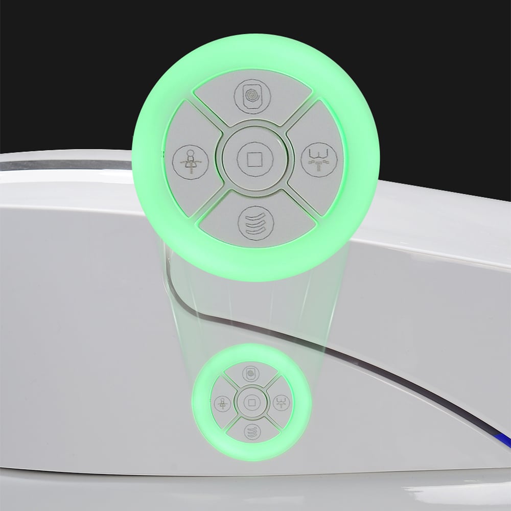 Smart Toilet Tankless Automatic Toilet One-Piece Floor Mounted Self Clean window image