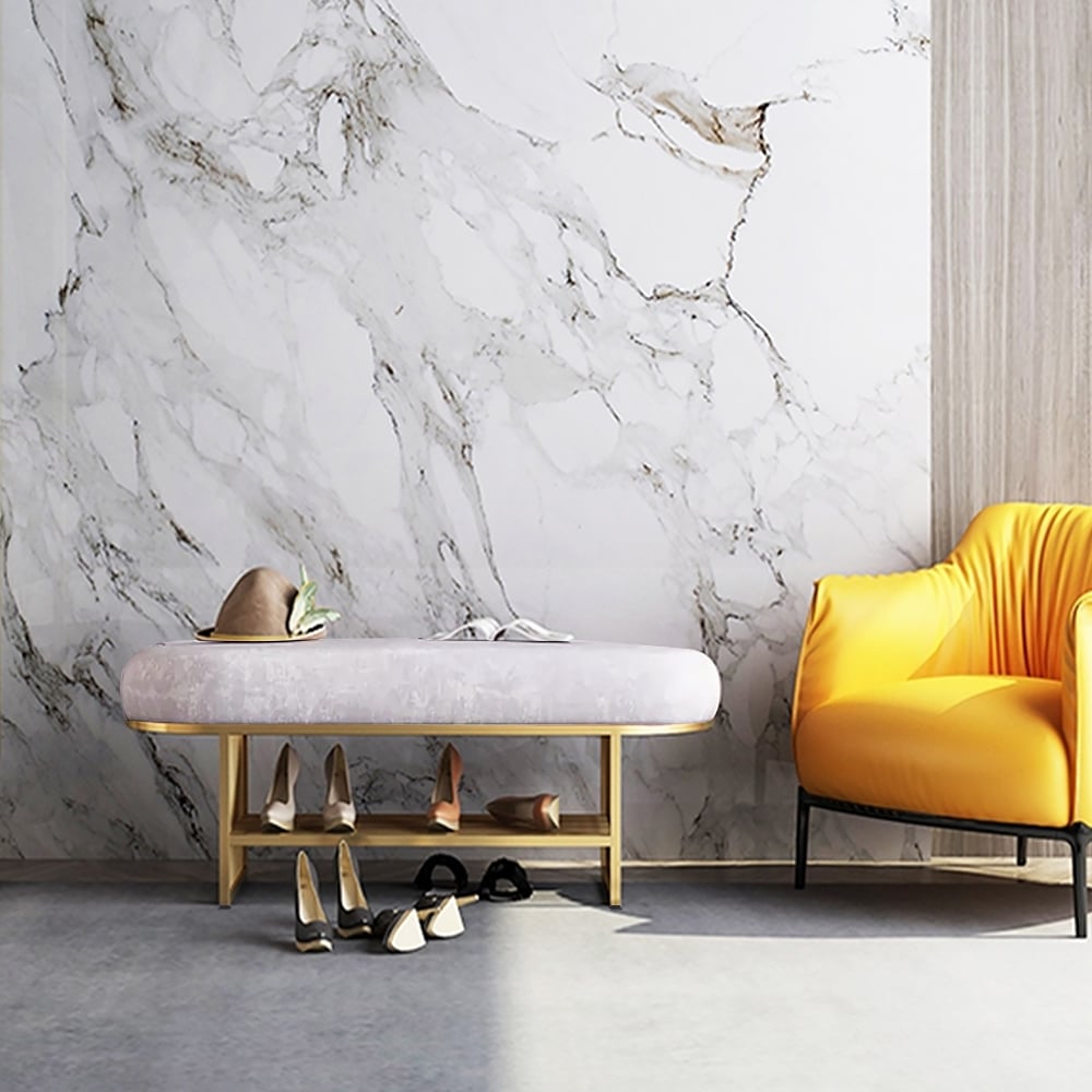 Étagère à chaussures moderne avec étagère image de fenêtre