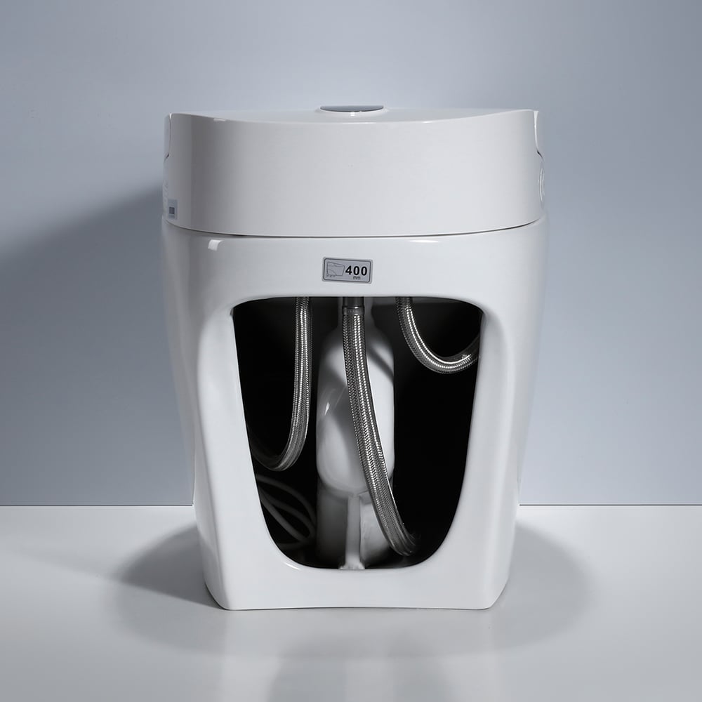 Smart Toilet Tankless Automatic Toilet One-Piece Floor Mounted Self Clean window image