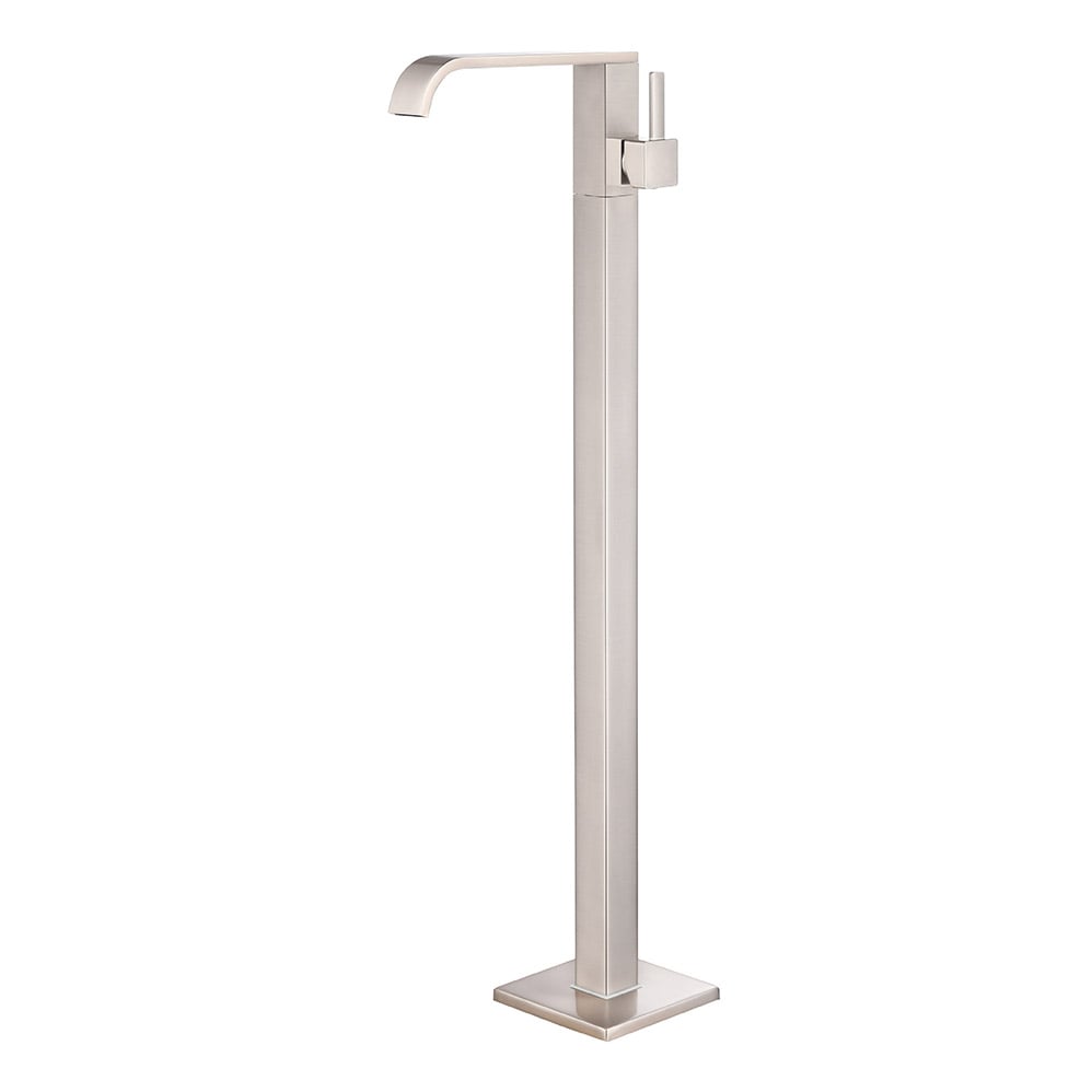 Dree Single Lever Tub Filler Spout Faucet in Brushed Nickel window image