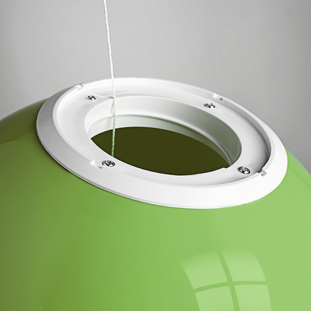 Modern Wall Sconce with Grenn Balloon Shaped Shade window image