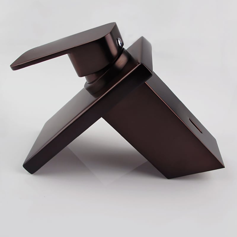 Kenz Waterfall One Hole ORB Bathroom Sink Faucet window image