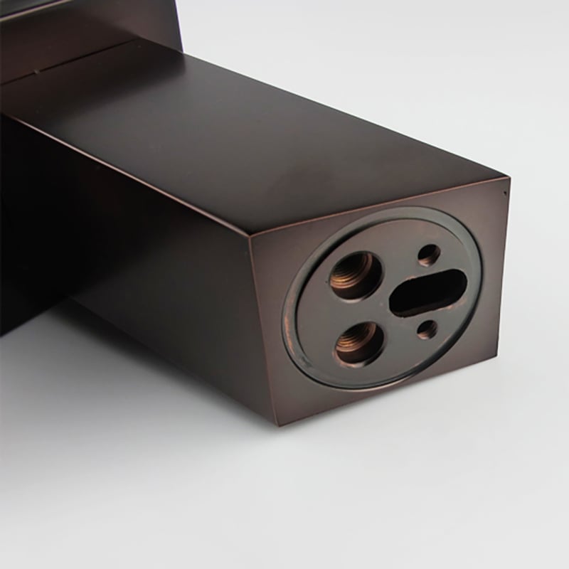 Kenz Waterfall One Hole ORB Bathroom Sink Faucet window image