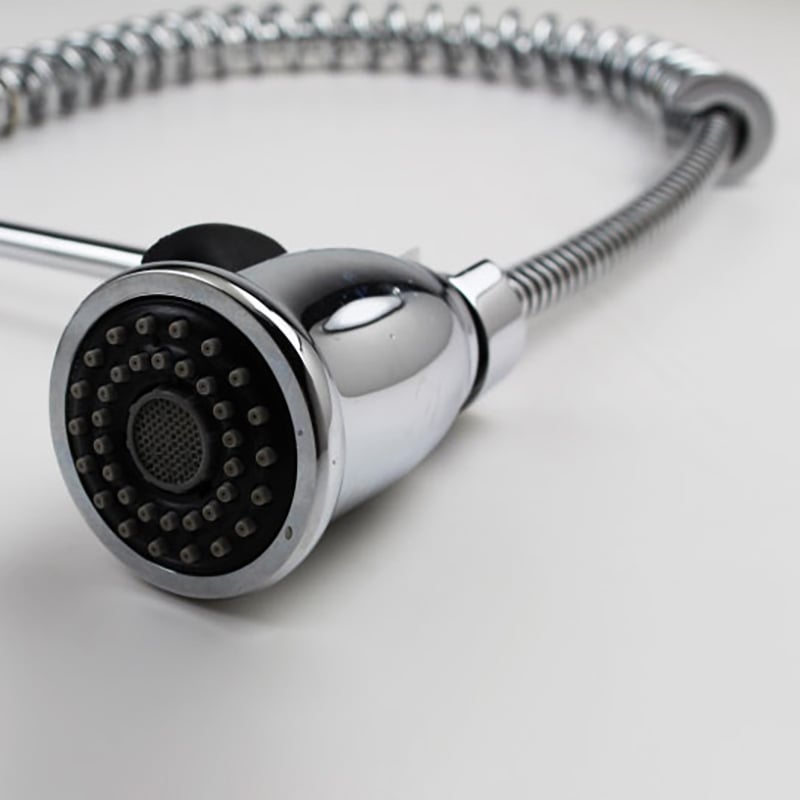 Brewst Swing Arm Pull Out Spray Kitchen Faucet In Chrome window image