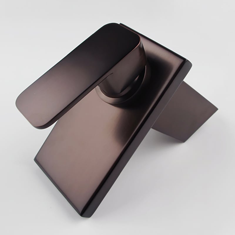 Kenz Waterfall One Hole ORB Bathroom Sink Faucet window image