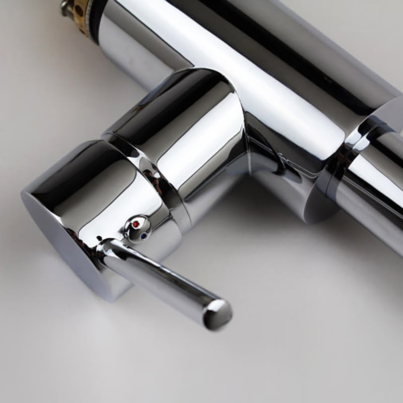 Brewst Swing Arm Pull Out Spray Kitchen Faucet In Chrome window image