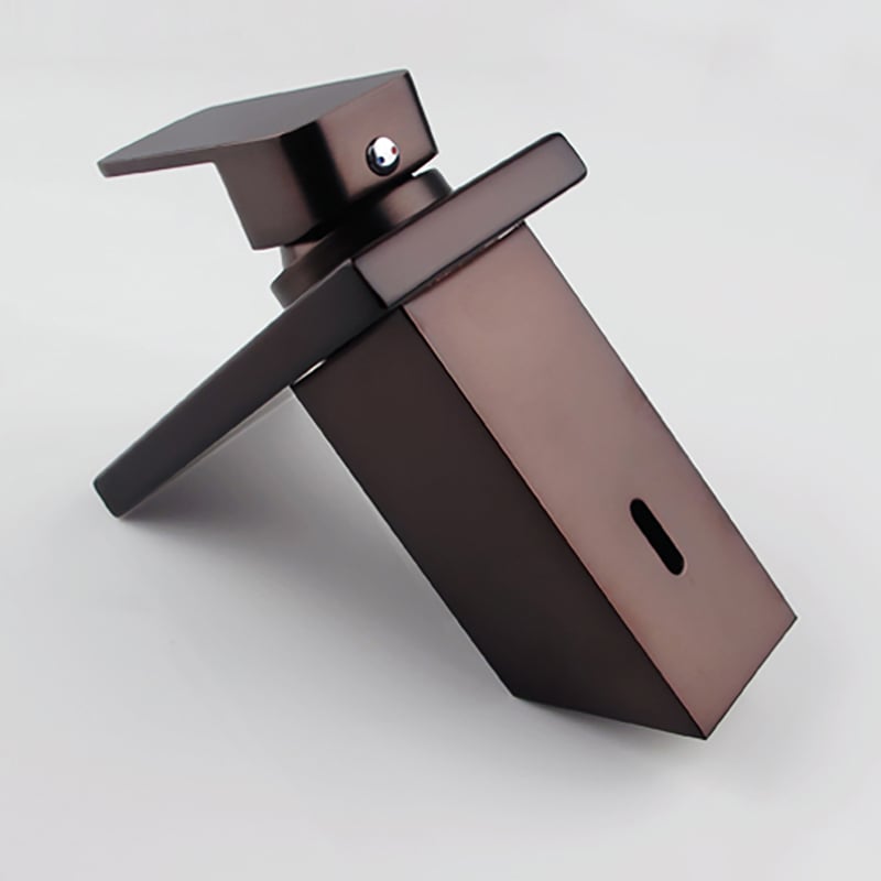 Kenz Waterfall One Hole ORB Bathroom Sink Faucet window image