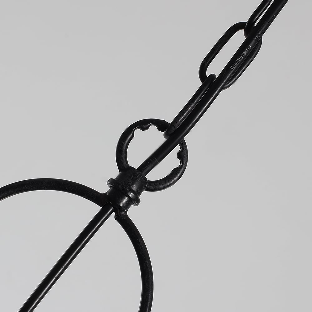 Tarrice Industriel Loft Applique Mural Lanterne en Métal Rouille Verre Transparent image de fenêtre