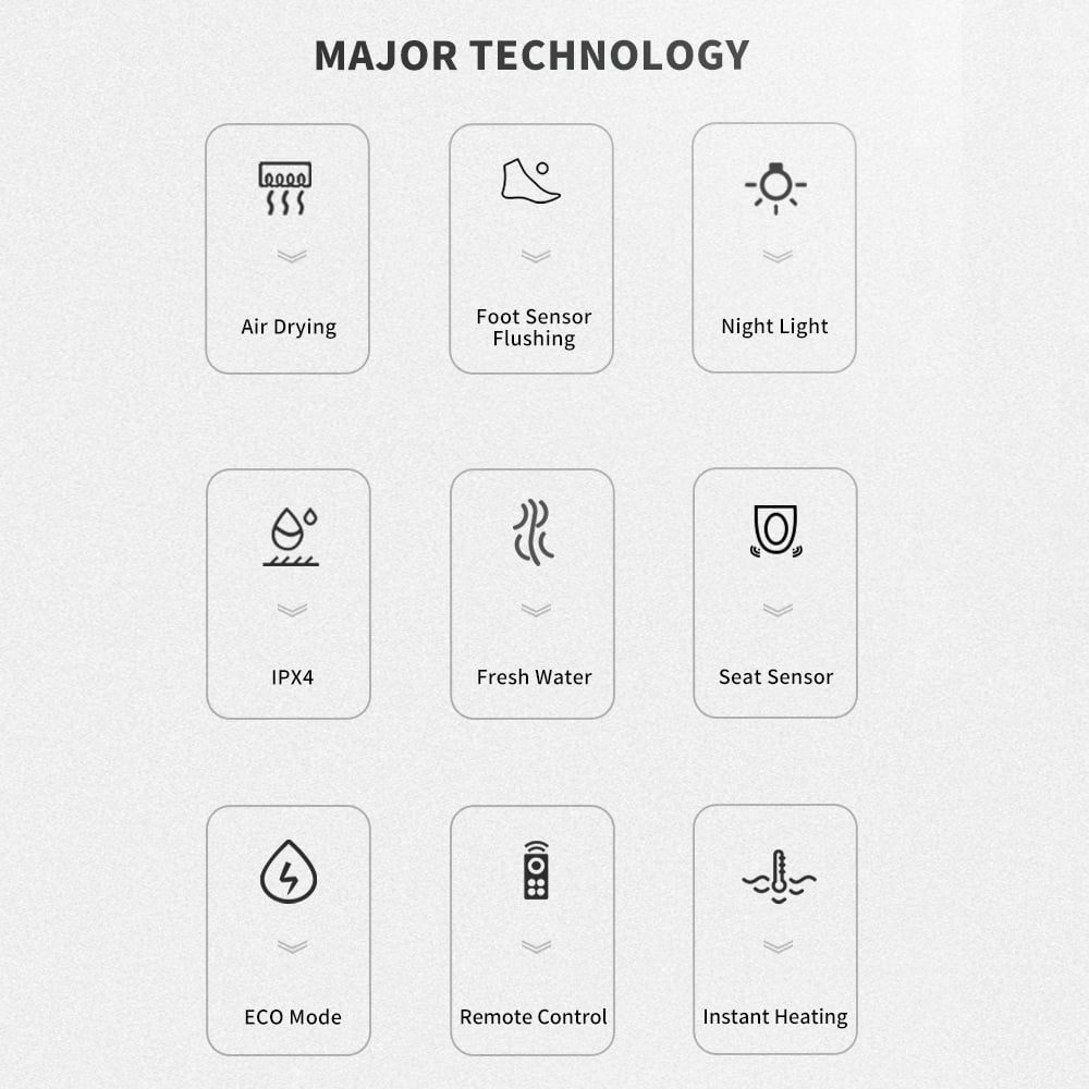 Floor Mounted Self Clean Smart Toilet Tankless Automatic Toilet One-Piece window image