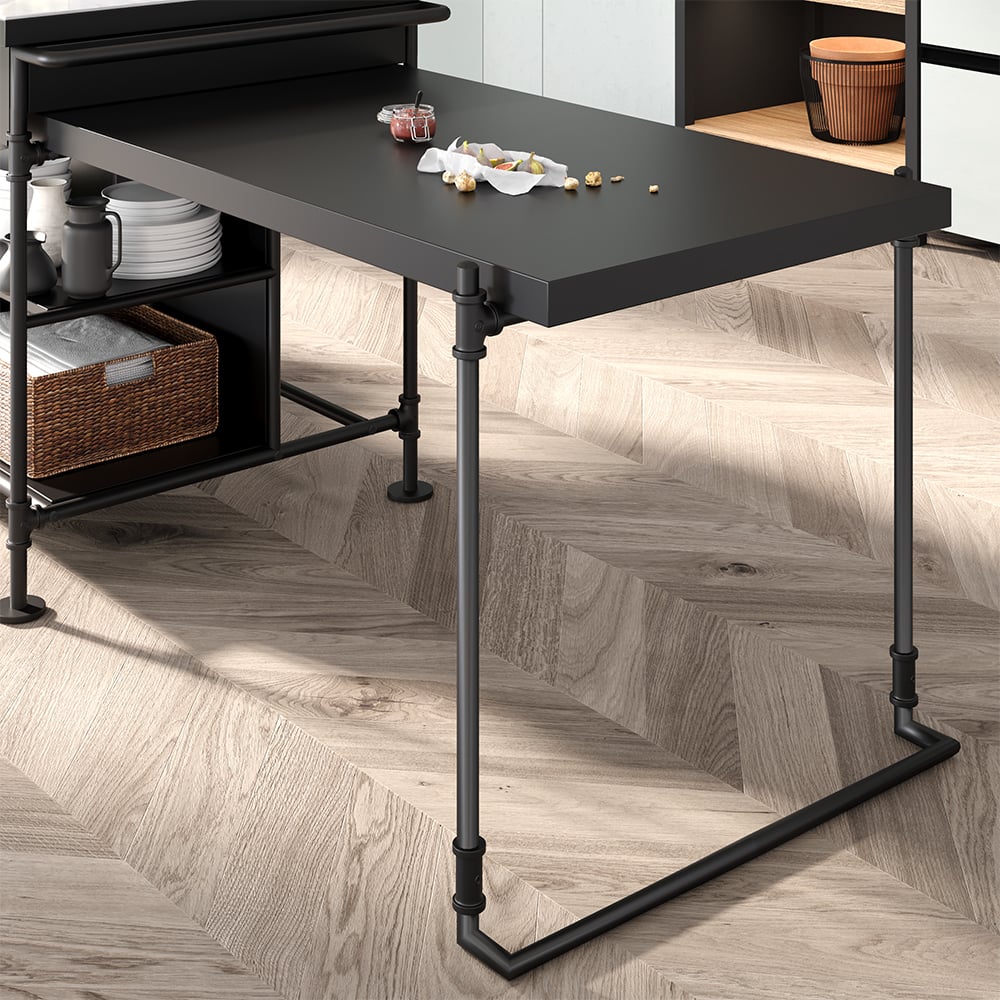Îlot Central Cuisine Avec 3 Tiroirs Et 3 Portes - Marbre Blanc 120x60x90,5 Cm - Meuble De Rangement Salon/salle à Manger