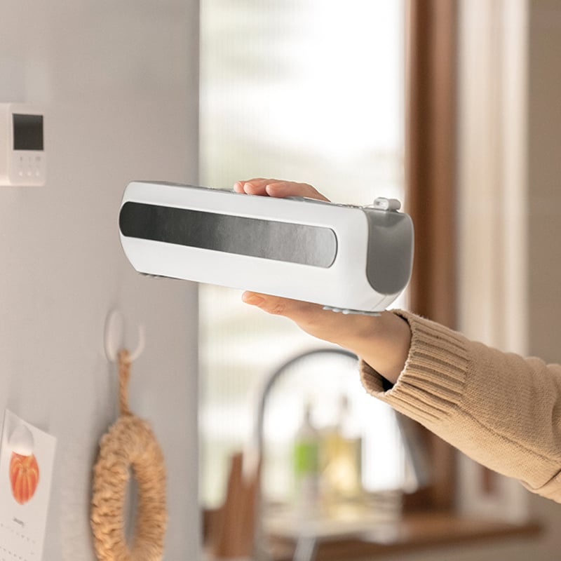 Cling Film Cutter Magnetic Cling Film Box Plastic Wrap Dispenser with Slide Cutter window image