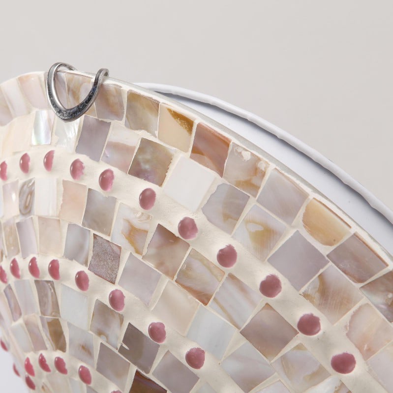 Coastal 2-Light Dome Ceiling Light Metal Shell window image